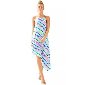 Lilly Pulitzer Diagonal Magnolia Midi Dress